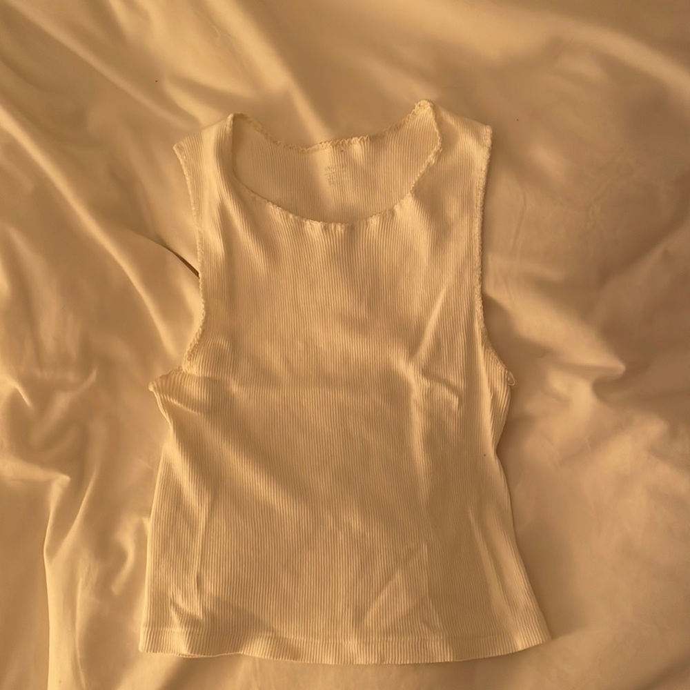 Brandy Melville white tank top